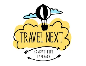 Travel Next font