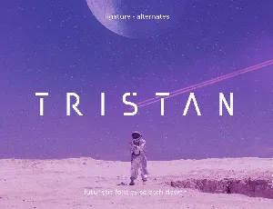 Tristan font