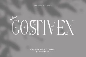 Costivex font