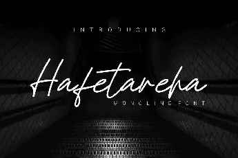 Hafetareha font