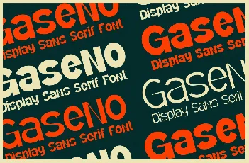 Gaseno font