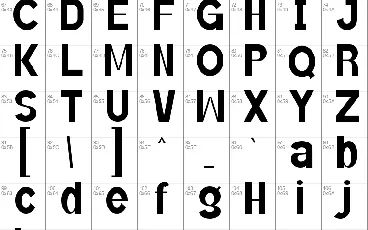 Gaseno font