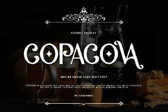 Copacova font