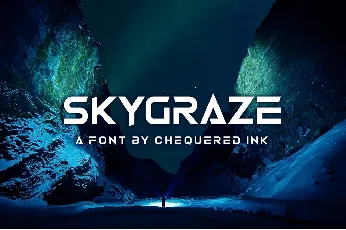 Skygraze font