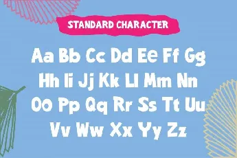 The Rainbow font