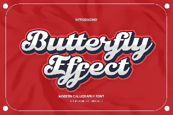 Butterfly Effect font