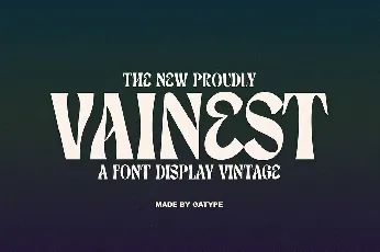 Vainest font