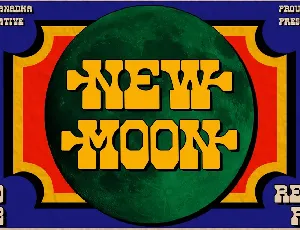 NEWMOON DEMO font