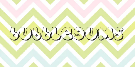 bubblegums font