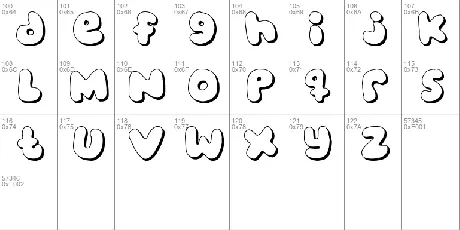 bubblegums font