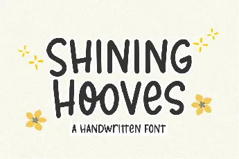 Shining Hooves font