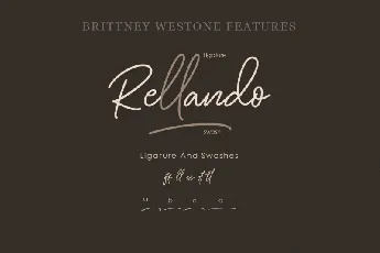 Brittney Westone font