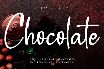 Chocolate Script font