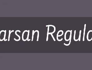 Farsan font