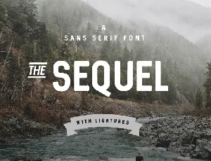 Sequel Free font