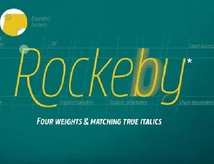 Rockeby font