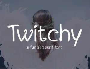 Twitchy font