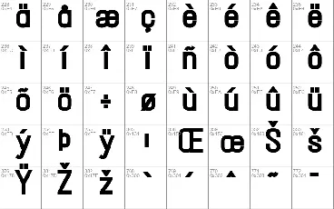 Lucotecia font