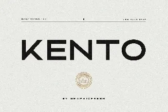 Kento font