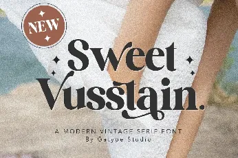 Sweet Vusstain font