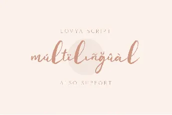 Lovya font