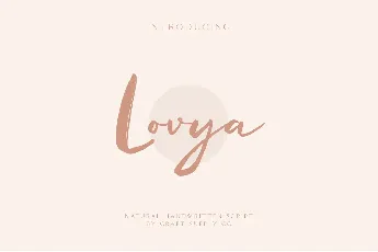 Lovya font