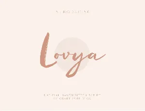 Lovya font