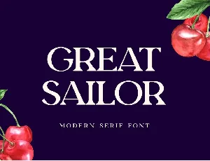 Great Sailor font