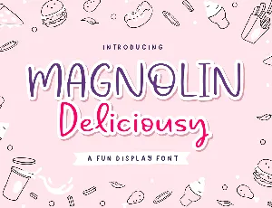 Magnolin Deliciousy font