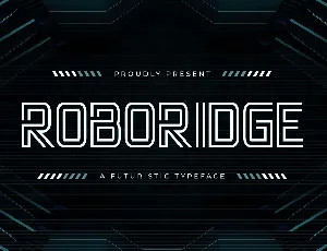 Roboridge font