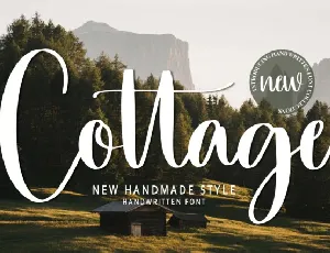 Cottage Script font