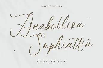 Anabellisa Sophiattin DEMO VERS font