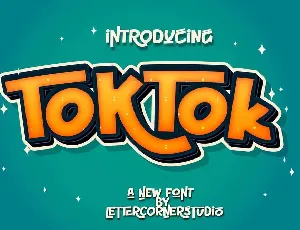 Toktok font