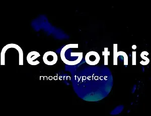 Neo Gothis font