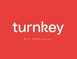 Turnkey Family font