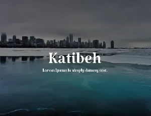 Katibeh font