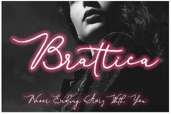 Brattica font