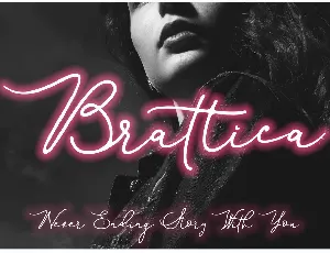 Brattica font