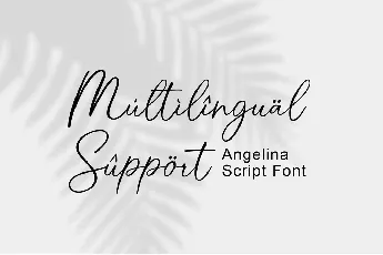 Angelina Script Font