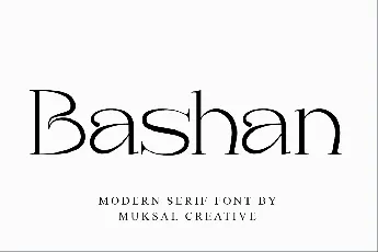 Bashan font