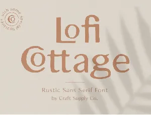 Lofi Cottage Free font