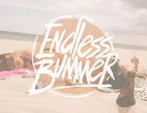 ENDLESS BUMMER font