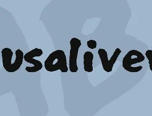 nusaliver font