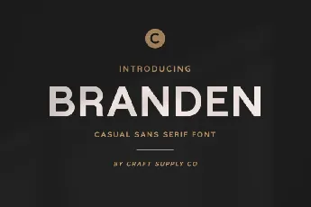 Branden font