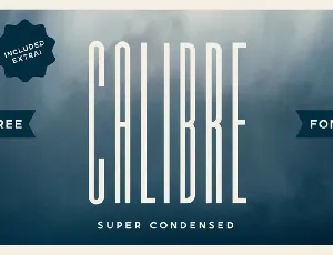 Calibre font