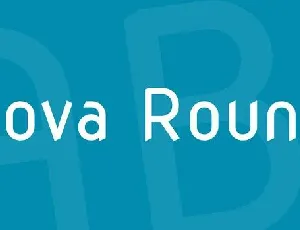 Nova Round font