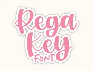 Rega Key font