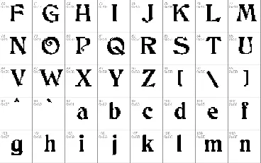 JMH Cthulhumbus Arcade font