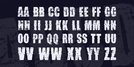 Vtks Desgaste font