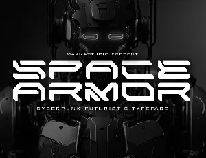 Space Armor font